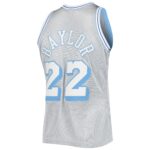Elgin Baylor Los Angeles Lakers Mitchell & Ness 75th Anniversary 1960/61 Hardwood Classics Swingman Jersey - Silver