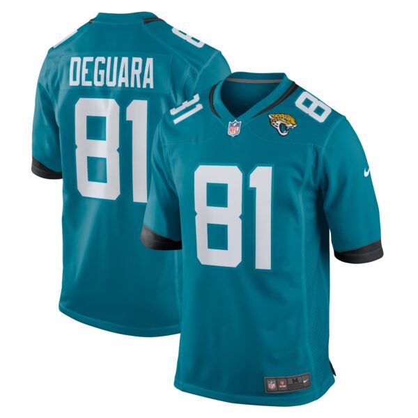 Josiah Deguara Jacksonville Jaguars  Team Game Jersey -  Teal