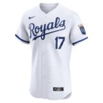 Nelson Velazquez Kansas City Royals  Home Elite Player Jersey - White
