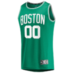 Boston Celtics 2024 NBA Finals Custom Name Fast Break Jersey - Kelly Green - Icon Edition