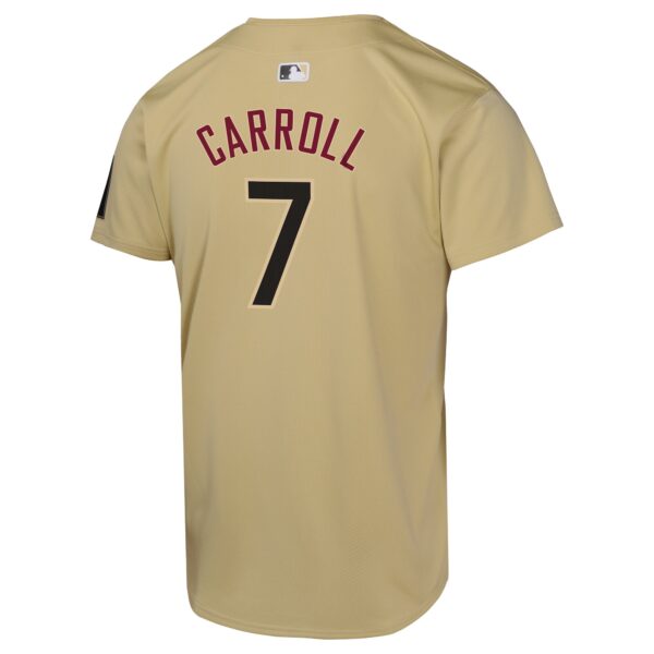 Corbin Carroll Arizona Diamondbacks  Youth City Connect Limited Player Jersey - Sand