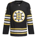 Boston Bruins 100th Anniversary Primegreen Custom Men Jersey - Black