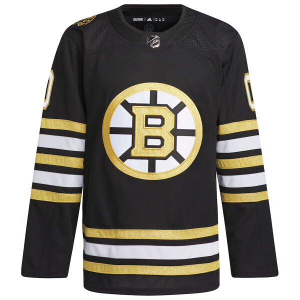 Boston Bruins 100th Anniversary Primegreen Custom Men Jersey - Black