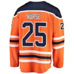 Darnell Nurse Edmonton Oilers Fanatics Breakaway Player Jersey - Orange