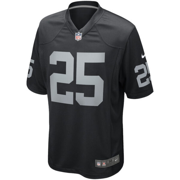 Fred Biletnikoff 25 Las Vegas Raiders Men Game Retired Jersey - Black