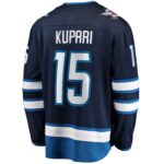 Rasmus Kupari Winnipeg Jets Fanatics Home Premier Breakaway Player Jersey - Navy