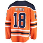 Zach Hyman Edmonton Oilers Fanatics Breakaway Player Jersey - Orange