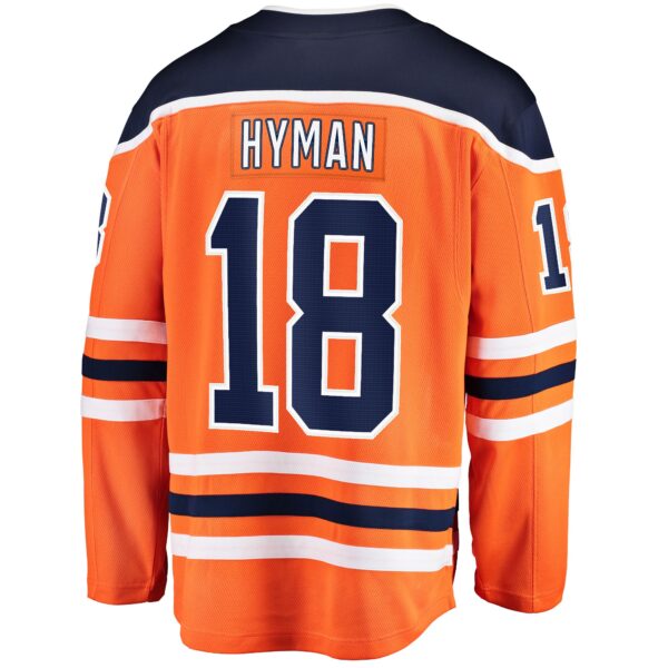 Zach Hyman Edmonton Oilers Fanatics Breakaway Player Jersey - Orange