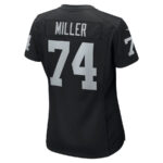 Kolton Miller 74 Las Vegas Raiders Women Game Jersey - Black