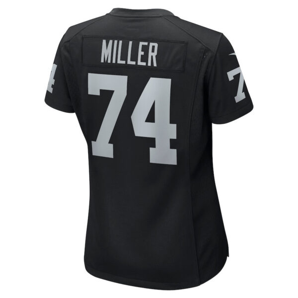 Kolton Miller 74 Las Vegas Raiders Women Game Jersey - Black