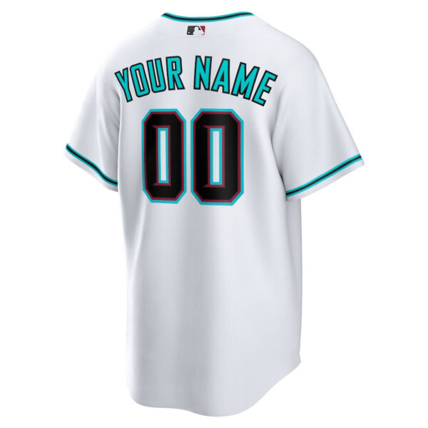 Arizona Diamondbacks Alternate Custom Men Jersey - White