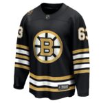 Brad Marchand Boston Bruins Fanatics 100th Anniversary Premier Breakaway Player Jersey - Black
