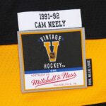 Cam Neely Boston Bruins Mitchell & Ness  1991/92 Alternate Captain Blue Line Player Jersey - White