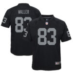 Darren Waller 83 Las Vegas Raiders YOUTH Game Jersey - Black
