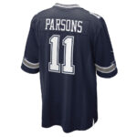 Micah Parsons 11 Dallas Cowboys YOUTH Game Jersey - Navy