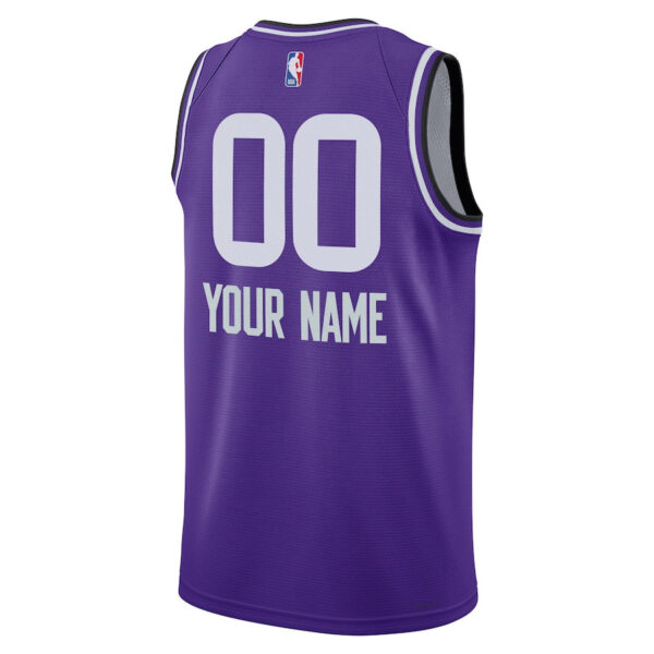 Utah Jazz 2023/24 City Edition Swingman Custom Jersey - Purple