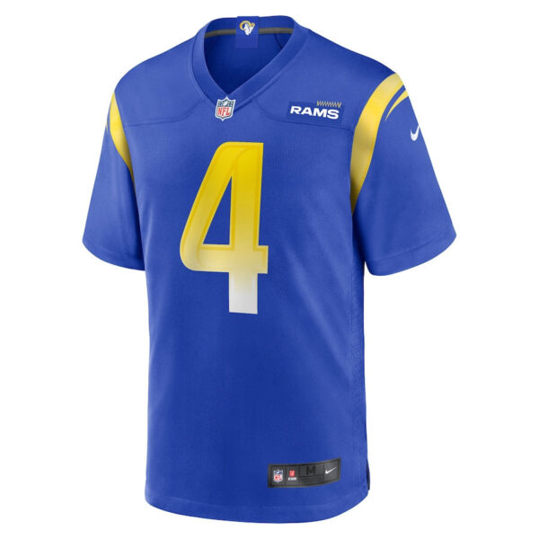 Jordan Fuller 4 Los Angeles Rams Men Game Jersey - Royal