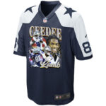 CeeDee Lamb 88 Dallas Cowboys Cee Works Hard Alternate Game Men Jersey - Navy