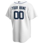 Detroit Tigers Home Replica Custom Jersey - White