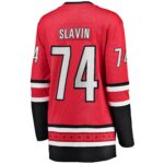 Jaccob Slavin Carolina Hurricanes Fanatics Women's Alternate Breakaway Player Jersey - Red