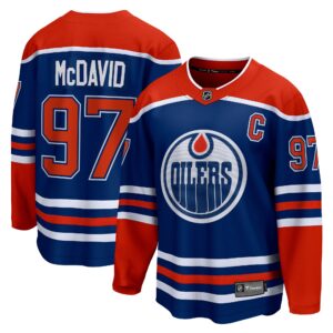 Connor McDavid Edmonton Oilers Fanatics Home Breakaway Jersey - Royal