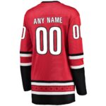 Carolina Hurricanes Fanatics Women's Alternate Breakaway Custom Jersey - Red