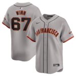 Keaton Winn San Francisco Giants  Away Limited Player Jersey - Gray
