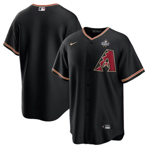 Arizona Diamondbacks 2023 World Series Men Jersey - Black