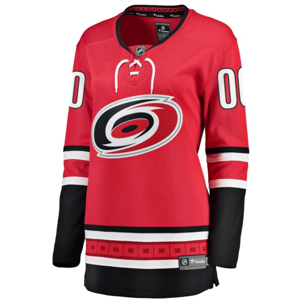 Carolina Hurricanes Fanatics Women's Alternate Breakaway Custom Jersey - Red