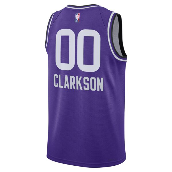 Jordan Clarkson Utah Jazz  Unisex 2023/24 Swingman Jersey - Purple - City Edition