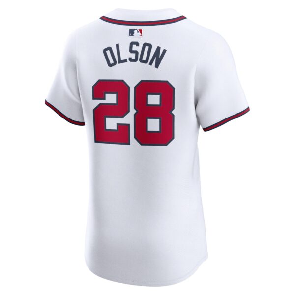 Matt Olson Atlanta Braves  Home Elite Player Jersey - White