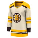 Boston Bruins Fanatics Women's 100th Anniversary Premier Breakaway Jersey - Cream