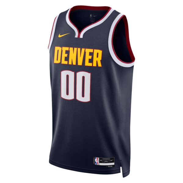 Denver Nuggets  Unisex Swingman Custom Jersey Navy - Icon Edition