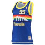 Dikembe Mutombo Denver Nuggets Mitchell & Ness Women's 1991/92 Hardwood Classics Swingman Jersey - Royal
