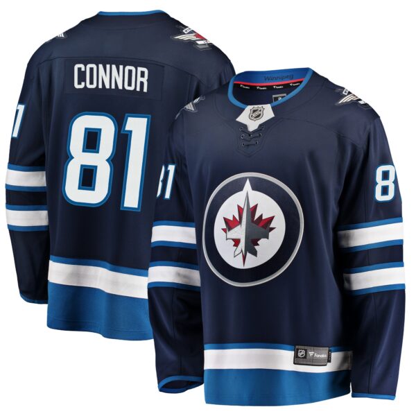 Kyle Connor Winnipeg Jets Fanatics Breakaway Replica Jersey - Navy