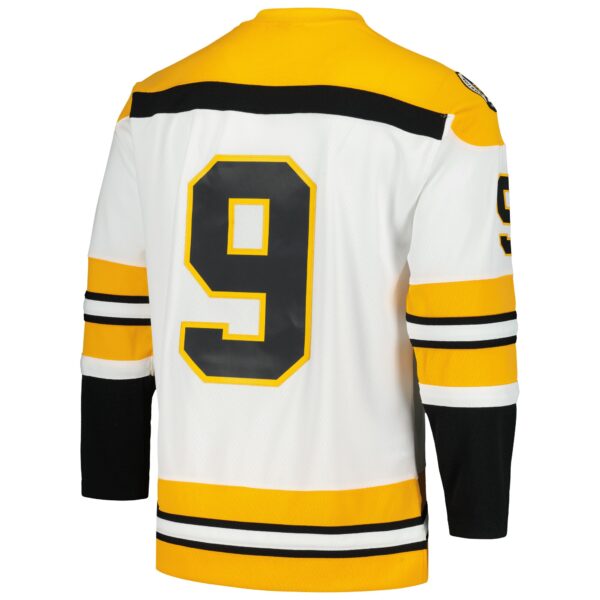Johnny Bucyk Boston Bruins Mitchell & Ness  1973/74 Blue Line Player Jersey - White