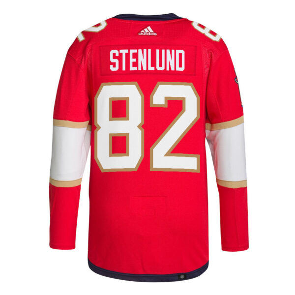 Kevin Stenlund 82 Florida Panthers 2024 STANLEY CUP Final Home Breakaway Jersey - Men, Red