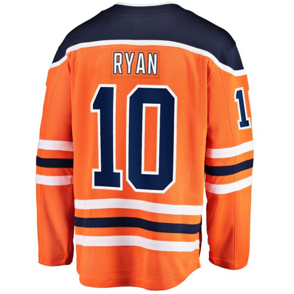 Derek Ryan Edmonton Oilers Fanatics Home Breakaway Player Jersey - Orange
