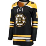 Trent Frederic Boston Bruins Fanatics Women's Home Breakaway Player Jersey - Black