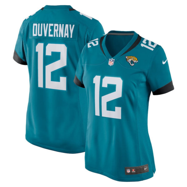 Devin Duvernay 12 Jacksonville Jaguars Alternate Game Women Jersey - Teal