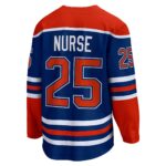Darnell Nurse Edmonton Oilers Fanatics Home Breakaway Player Jersey - Royal