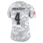 Dak Prescott Dallas Cowboys Women's 2024 Salute to Service Limited Jersey - Arctic Camo