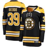 Morgan Geekie Boston Bruins Fanatics Women's Home Breakaway Player Jersey - Black