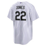 Nolan Jones 22 Colorado Rockies Home Men Jersey - White