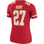 Kareem Hunt 27 Kansas City Chiefs Women Color Rush Legend Jersey - Red