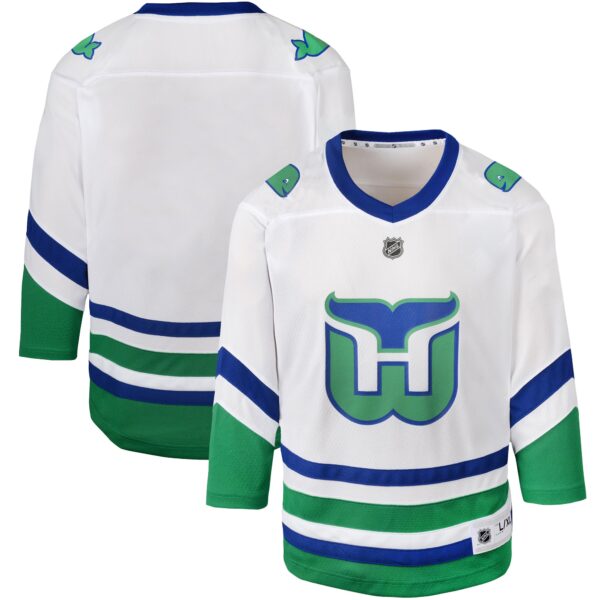 Carolina Hurricanes Preschool Whalers Replica Jersey - White