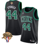 Jaden Springer 44 Boston Celtics 2024 FINALS PATCH Swingman Jersey - Statement Edition - Black
