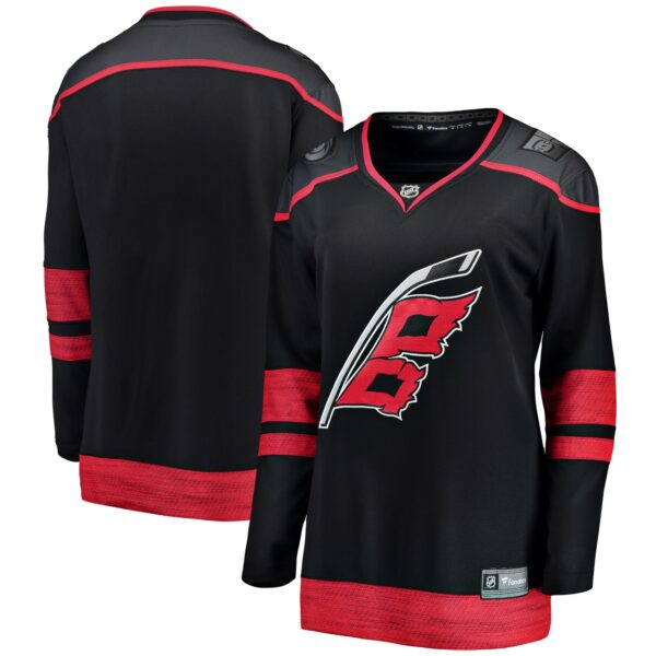 Carolina Hurricanes Fanatics Women's Home Breakaway Jersey - Black