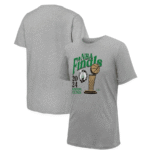 Boston Celtics Stadium Essentials Unisex 2024 NBA Finals Revolution T-Shirt - Heather Gray
