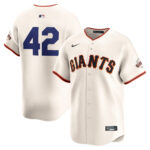 San Francisco Giants  2024 Jackie Robinson Day Home Limited Jerseyu00c2u00a0u00e2u20acu201c Cream